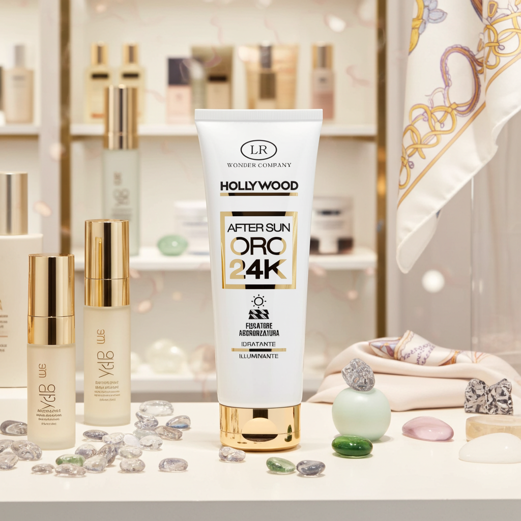 crema corpo con Oro 24 carati illuminante, idratante e nutriente  50ml