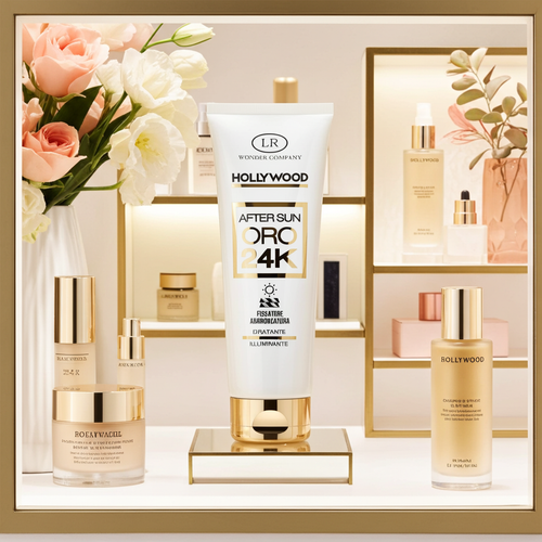 crema corpo con Oro 24 carati illuminante, idratante e nutriente  50ml