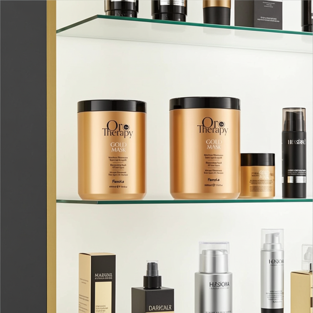 Maschera (1000 ml) con Cheratina, Olio di Argan e Filtro Solare