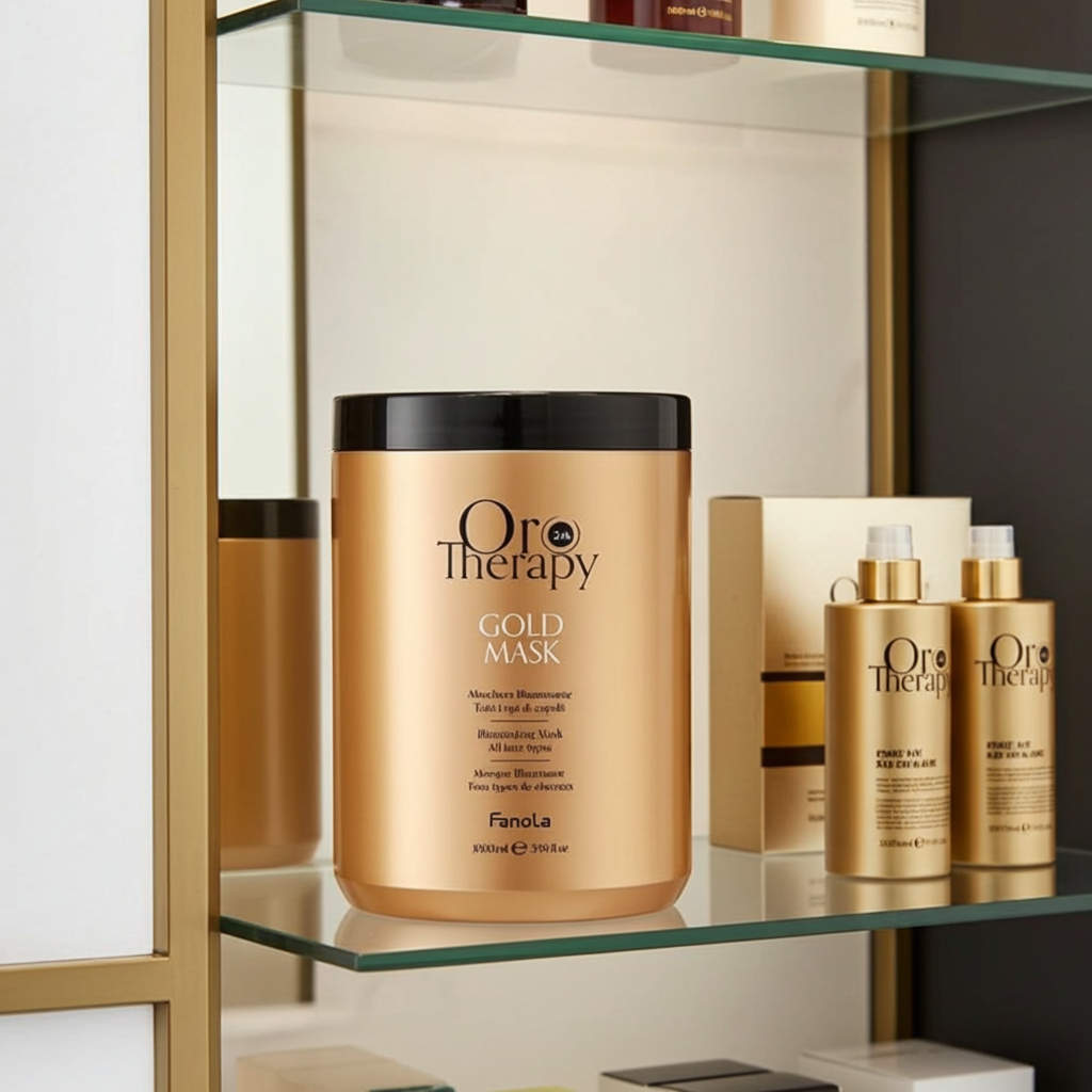 Maschera (1000 ml) con Cheratina, Olio di Argan e Filtro Solare