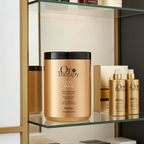 Maschera (1000 ml) con Cheratina, Olio di Argan e Filtro Solare