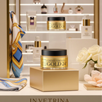 crema viso all'oro 24 carati illuminante, idratante e nutriente