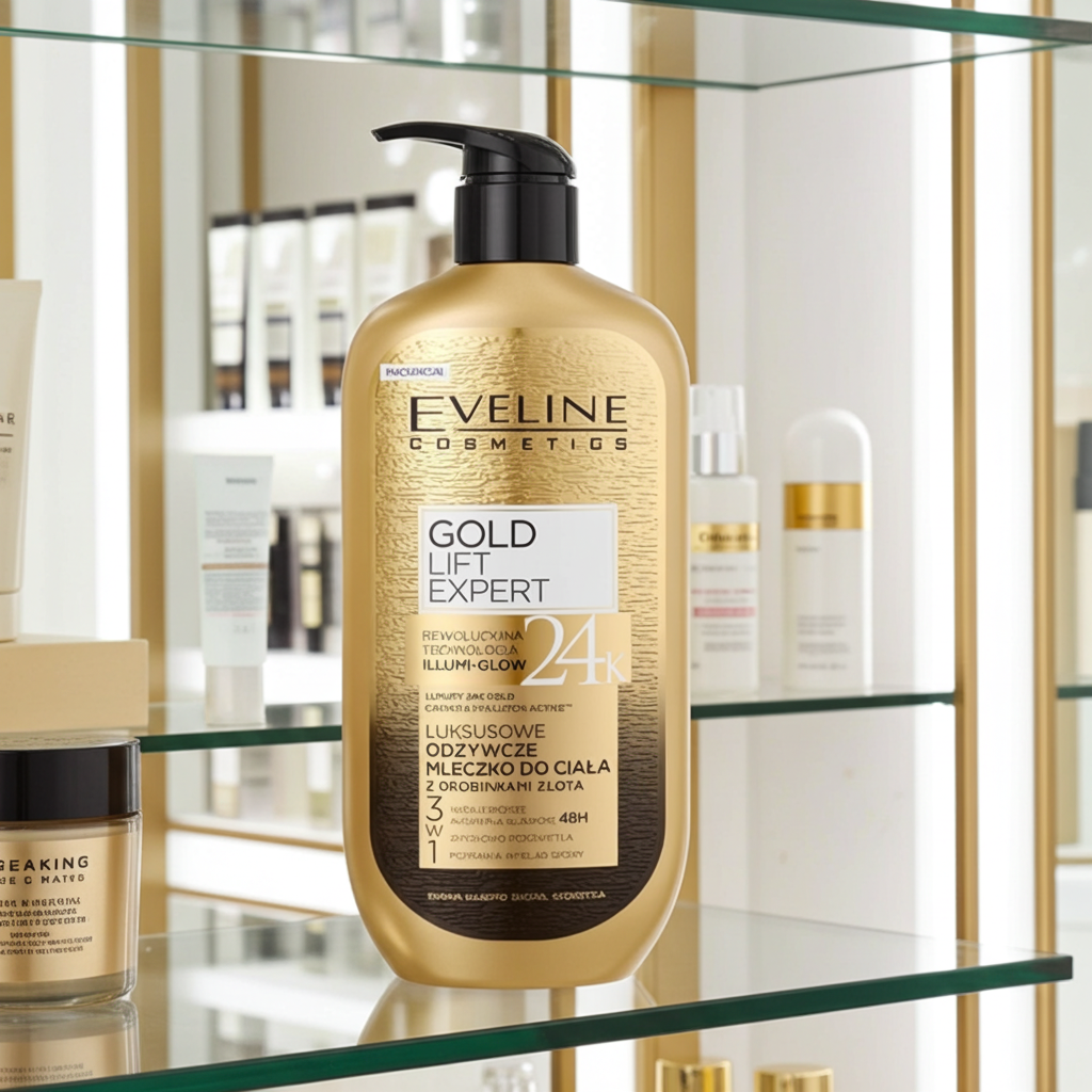 Latte Corpo Nutriente di Lusso con 24K Oro & Caviale 350 ml