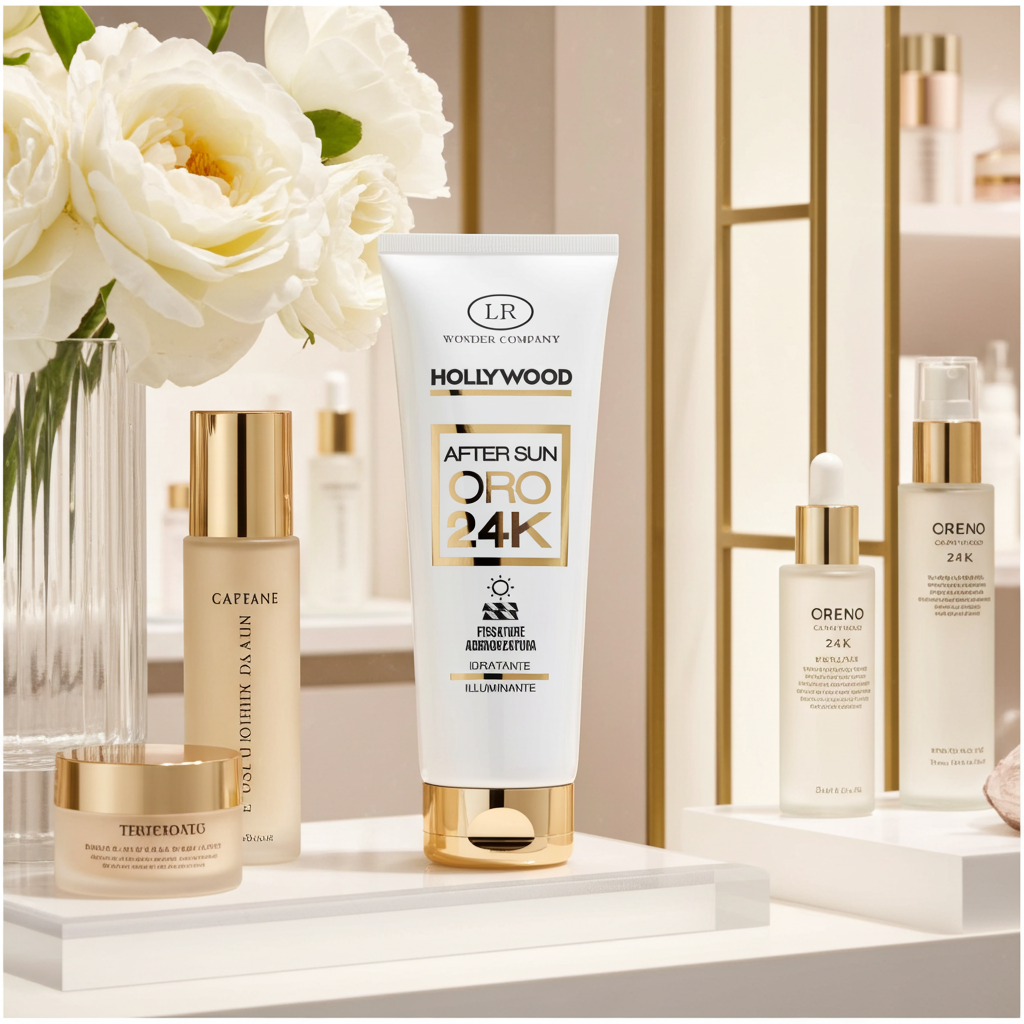 crema corpo con Oro 24 carati illuminante, idratante e nutriente  50ml