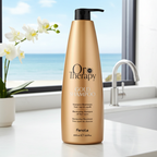 Shampoo Illuminante Oro Puro, 1000 ml Fenola con Cheratina, Olio di Argan e Filtro Solare