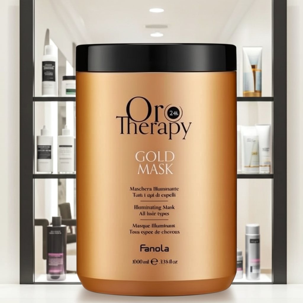 Maschera (1000 ml) con Cheratina, Olio di Argan e Filtro Solare