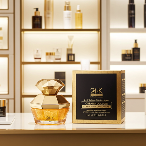 Crema di collagene d'oro 24 carati con bava di lumaca, idratante e rassodante 60 g